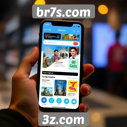 Experiência móvel no site br7s.com