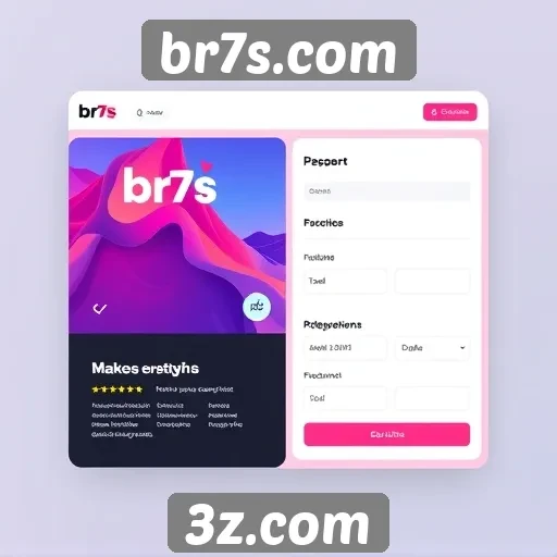 Interface de usuário do br7s.com e sua usabilidade